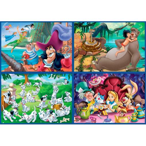 Puzzle Educa Clásicos Disney Multi Progresivo 50+80+100+150