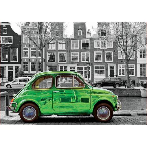 Puzzle Educa Coche en Amsterdam de 1000 Piezas