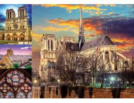 Puzzle Educa Collage de Notre Dame de 1000 Piezas