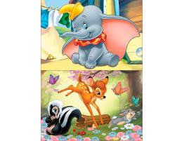 Puzzle Educa Disney Animals de 2 x 16 Piezas Madera