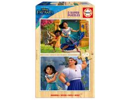 Puzzle Educa Disney Encanto 2 x 50 Pzs Madera