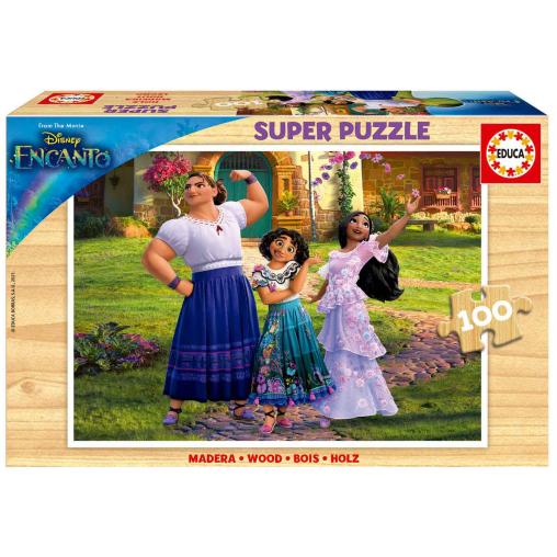 Puzzle Educa Disney Encanto de 100 Piezas Madera