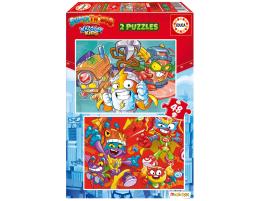 Puzzle Educa Superthings de 2 x 48 Piezas