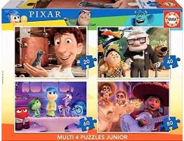 Puzzle Educa Disney Pixar Multi Progresivo 20+40+60+80 pzs