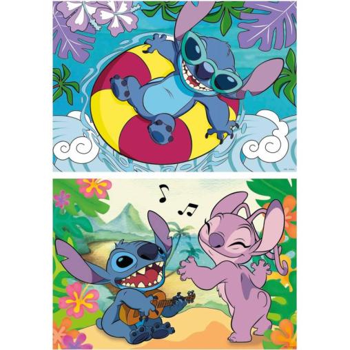 Puzzle Educa Disney Stitch 2 x 100 Piezas