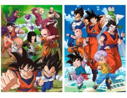 Puzzle Educa Dragon Ball de 2 x 500 Piezas