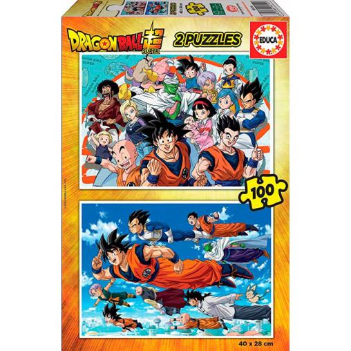 Puzzle Educa Dragon Ball Super 2 x 100 Pzs