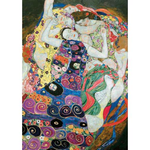 Puzzle Educa El Beso y La Virgen, Gustav Klimt de 2x1000 Pzs