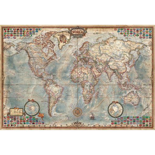 Puzzle Educa El Mundo, Carte politique de 4000 pièces