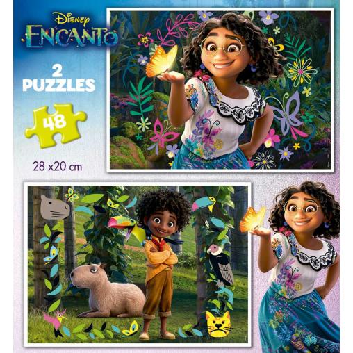 Puzzle Educa Encanto de 2 x 48 Piezas