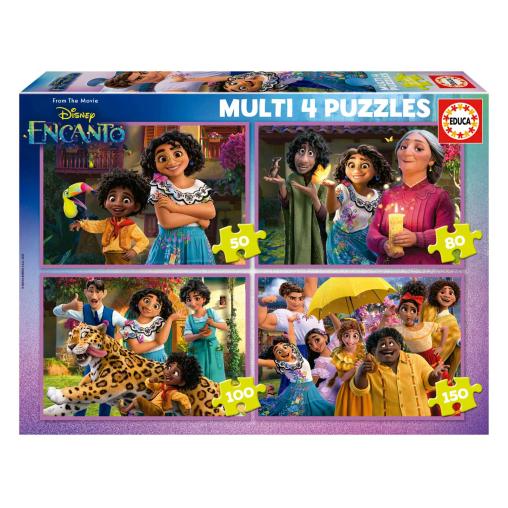 Puzzle Educa Encanto Multi Progresivo 50+80+100+150