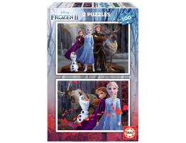 Puzzle Educa Frozen 2 de 2 x 100 Piezas