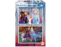 Puzzle Educa Frozen 2 de 2 x 48 Piezas