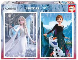 Puzzle Educa Frozen 2 de 2 x 500 Piezas