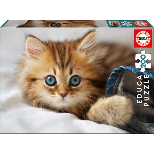 Puzzle Educa Gatito de 200 Piezas