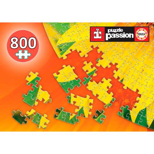 Puzzle Educa Redondo Girasol de 800 Piezas