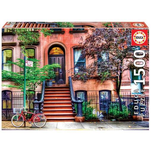 Puzzle Educa Greenwich Village, Nueva York de 1500 Piezas