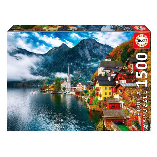 Puzzle Educa Hallstadt, Austria de 1500 Piezas