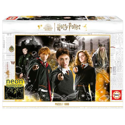 Puzzle Educa Harry Potter Efecto Neón 1000 Piezas