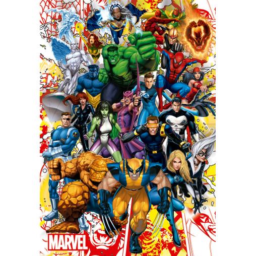 Puzzle Educa Héros Marvel 500 pièces