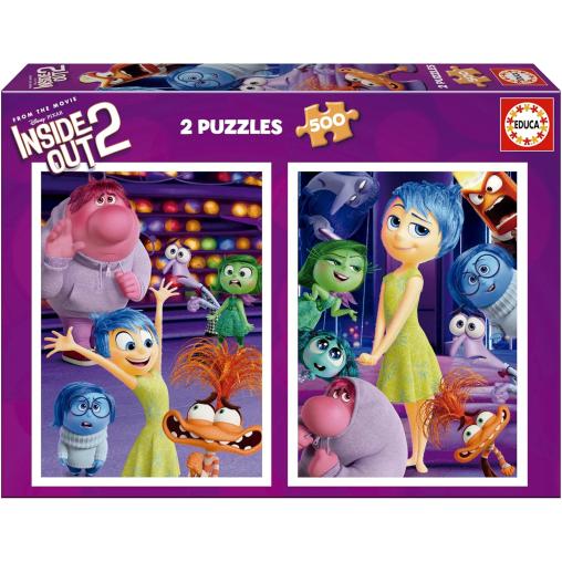 Puzzle Educa Inside Out 2 de 2 x 500 Piezas