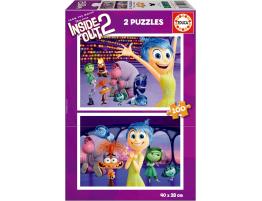 Puzzle Educa Inside Out (Del Revés) 2 de 2 x 100 Piezas