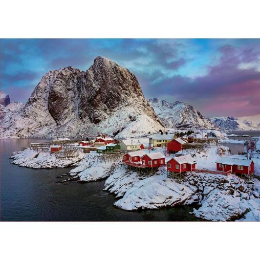 Puzzle Educa Islas Lofoten, Noruega de 1500 Piezas