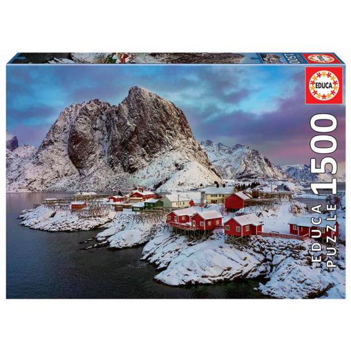 Puzzle Educa Islas Lofoten, Noruega de 1500 Piezas