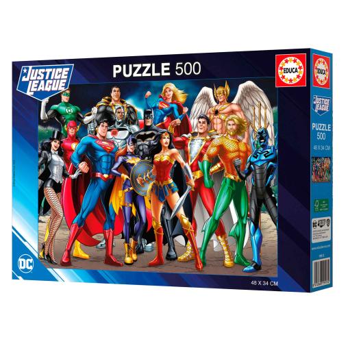 Puzzle Educa Justice League de 500 Piezas