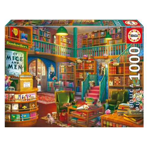 Puzzle Educa Librería de 1000 Piezas