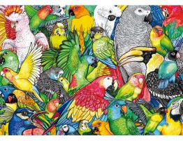 Puzzle Educa Loros de 500 Piezas