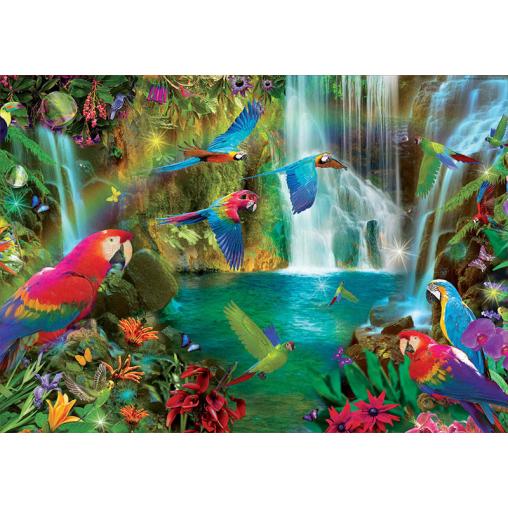 Puzzle Educa Loros Tropicales de 1000 Piezas