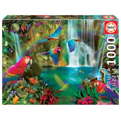 Puzzle Educa Loros Tropicales de 1000 Piezas