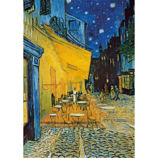 Puzzle Educa Los Girasoles y Terraza de Noche,V.V.Gogh de 2x100