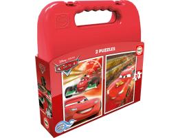 Educa Valise Cars Puzzle 2 x 20 pièces