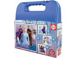 Puzzle Educa Maleta Progresiva Frozen 2