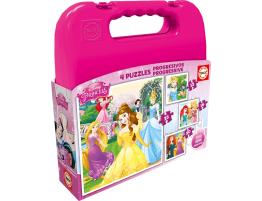 Puzzle Educa Progressive Valise Princesses Disney