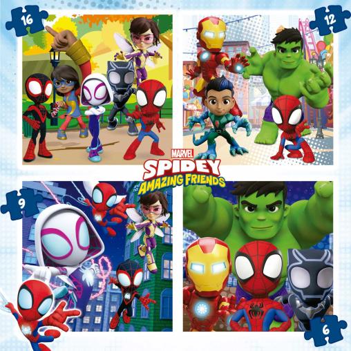 Puzzle Educa Maleta Progresiva Spidey