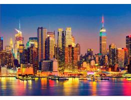 Puzzle Educa Manhattan de Noche de 1500 Piezas