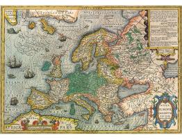 Puzzle Educa Mapa de Europa Antiguo de 1000 Piezas