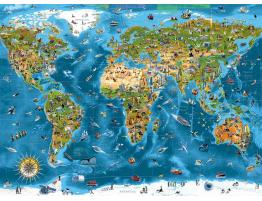 Puzzle Educa Maravillas del Mundo de 1000 Piezas