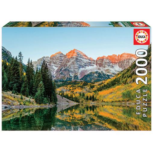 Puzzle Educa Maroon Bells, Estados Unidos de 2000 Piezas