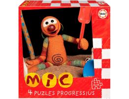 Puzzle Educa Mic Progresivo de 6+9+12+16 Piezas