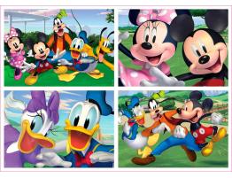 Puzzle Educa Mickey y Sus Amigos Progresivo 20+40+60+80 pzs