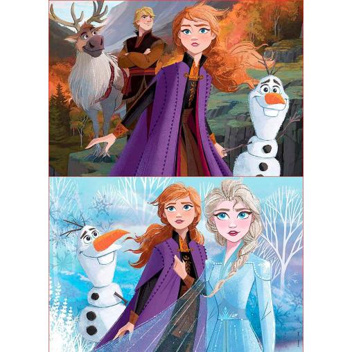 Puzzle Educa Frozen 2 de 2 x 50 Piezas