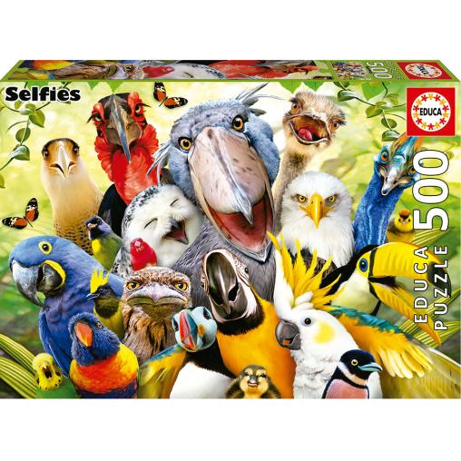 Puzzle Educa Mira al Pajarito de 500 Piezas