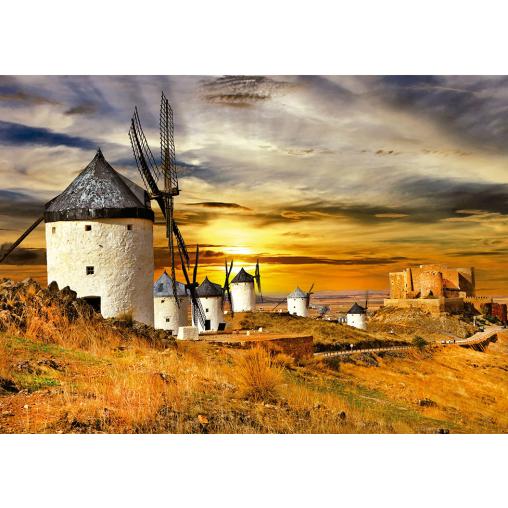 Puzzle Educa Molinos de Viento, Consuegra de 1500 Piezas