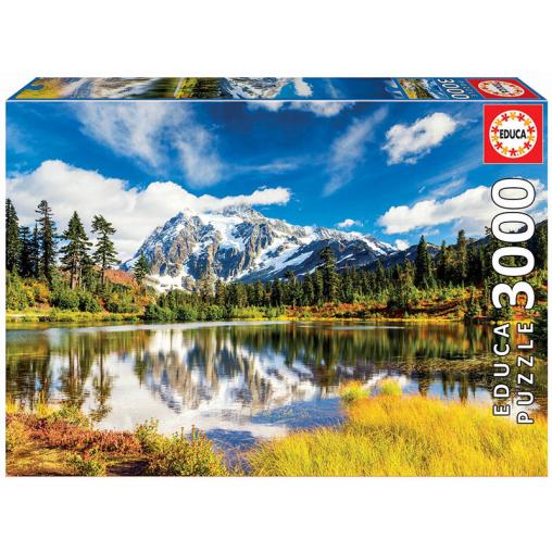 Puzzle Educa Monte Shuksan, Washington, EEUU de 3000 Piezas