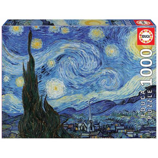 Puzzle Educa Noche Estrellada de 1000 Piezas