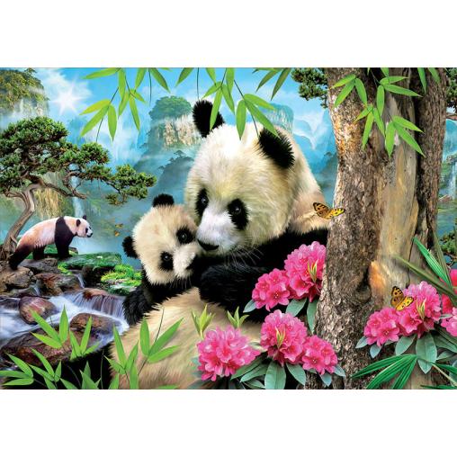 Puzzle Educa Osos Pandas de 1000 Piezas